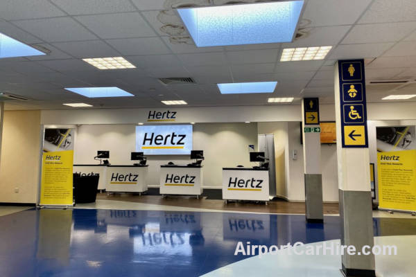 Hertz Desk at Manchester Airport Car Renta  Village