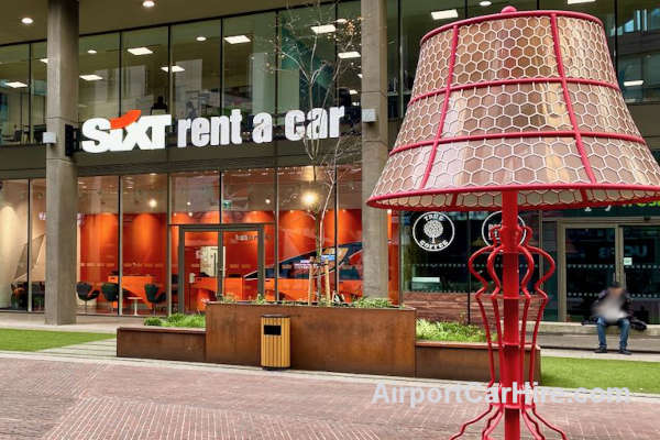 Sixt Rent a car office  Piccadilly Railway Station Manchester