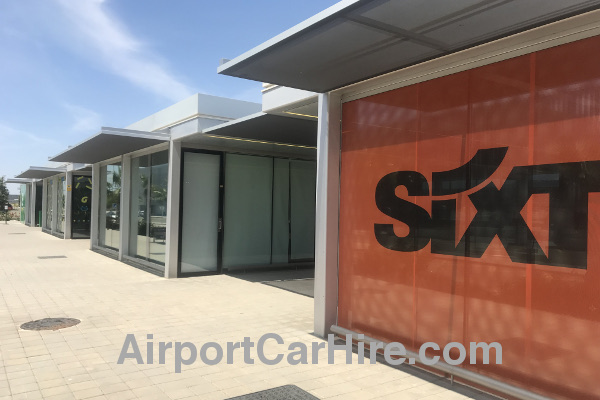 Sixt Desk at Murcia Airport