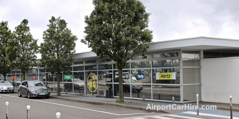 Car Hire Desks at Nantes Airport