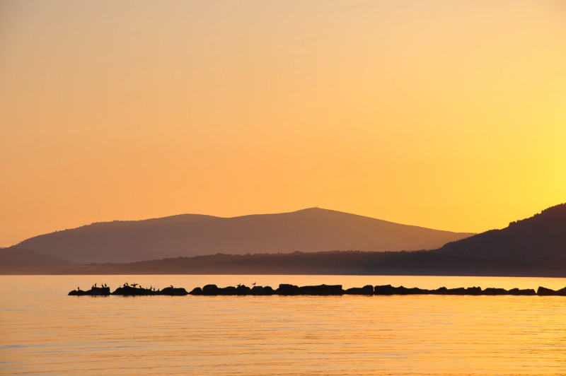 Sunset Alghero Sardinia