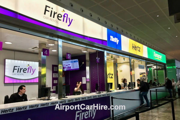 Car rental companies at  Alicante Airport Terminal