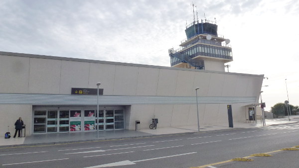  Almeria airport control tower