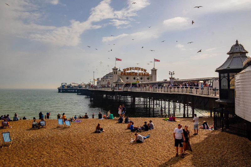 Brighton Palace Pier, Brighton, UK