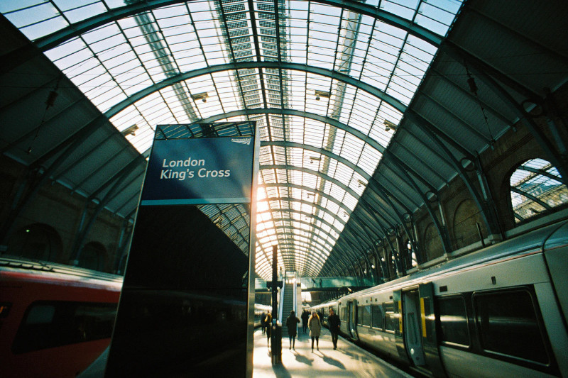 London Kings Cross Train Station