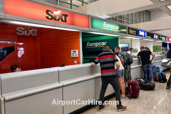 Malta Airport Car Hire Desks