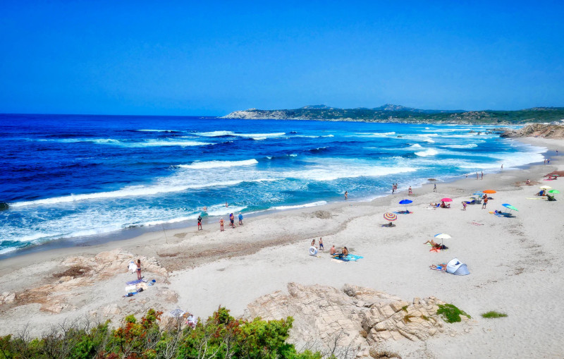 Rena Majore beach, Santa Teresa di Gallura, Sardinia, Italy