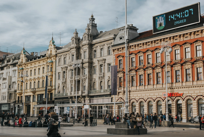 City Square, Zagreb, Croatia