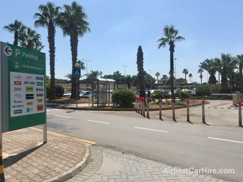 Where to return a rental car at Malta Airport