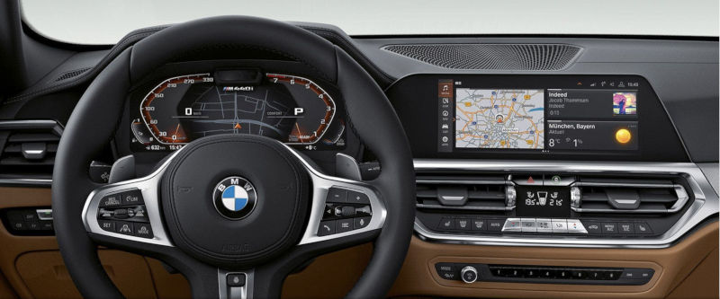 BMW 4 Series Convertible dash